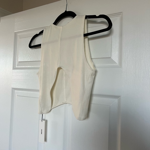 Joah Brown Black Crop Top - Picture 4 of 5